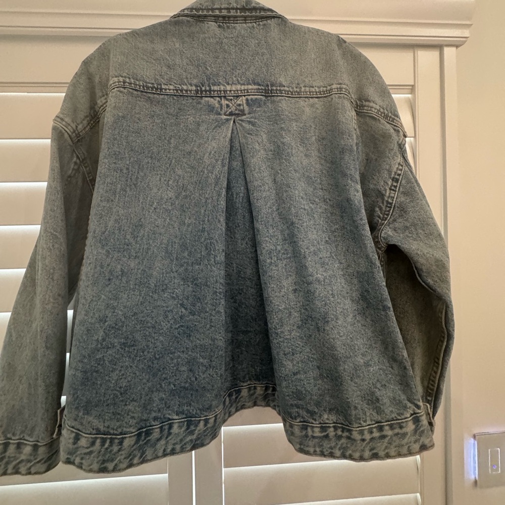 We The Free Acid Wash Jean Jacket - Picture 2 of 3